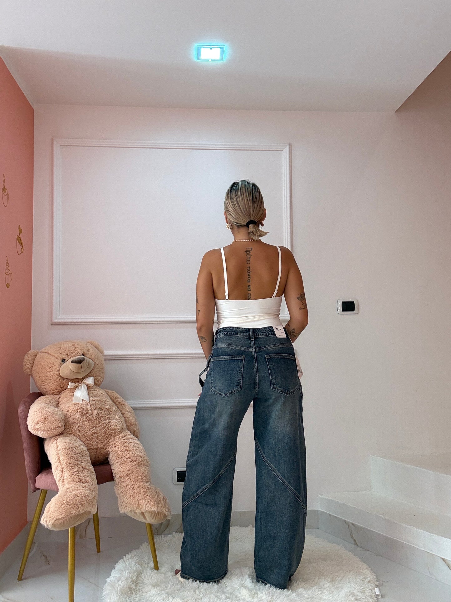 JEANS BARREAL LUCREZIA DENIM MEDIO