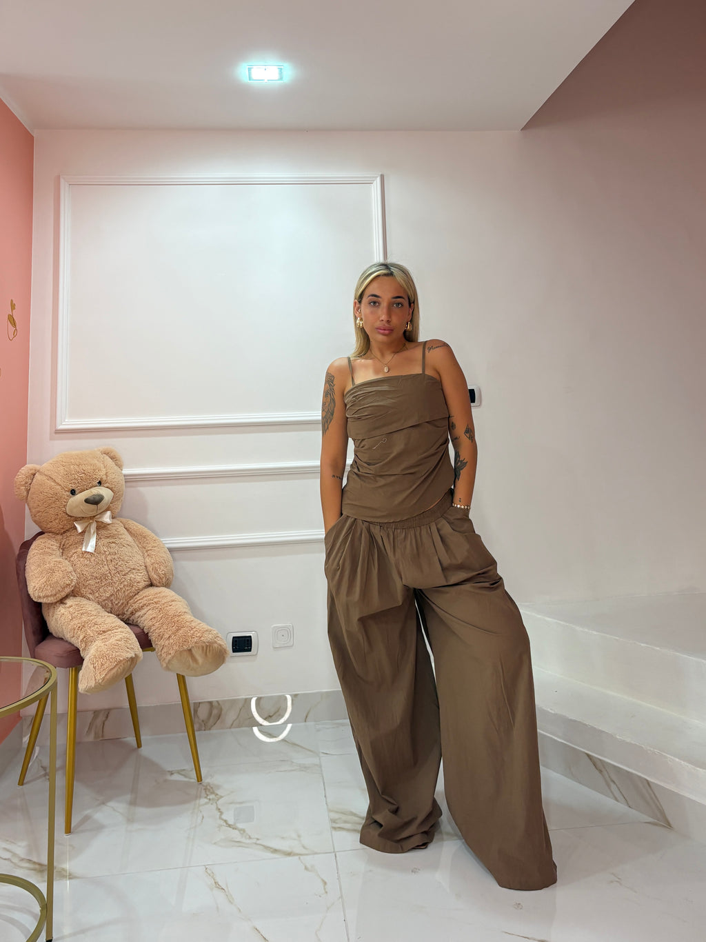 COORDINATO PAMELA MARRONE