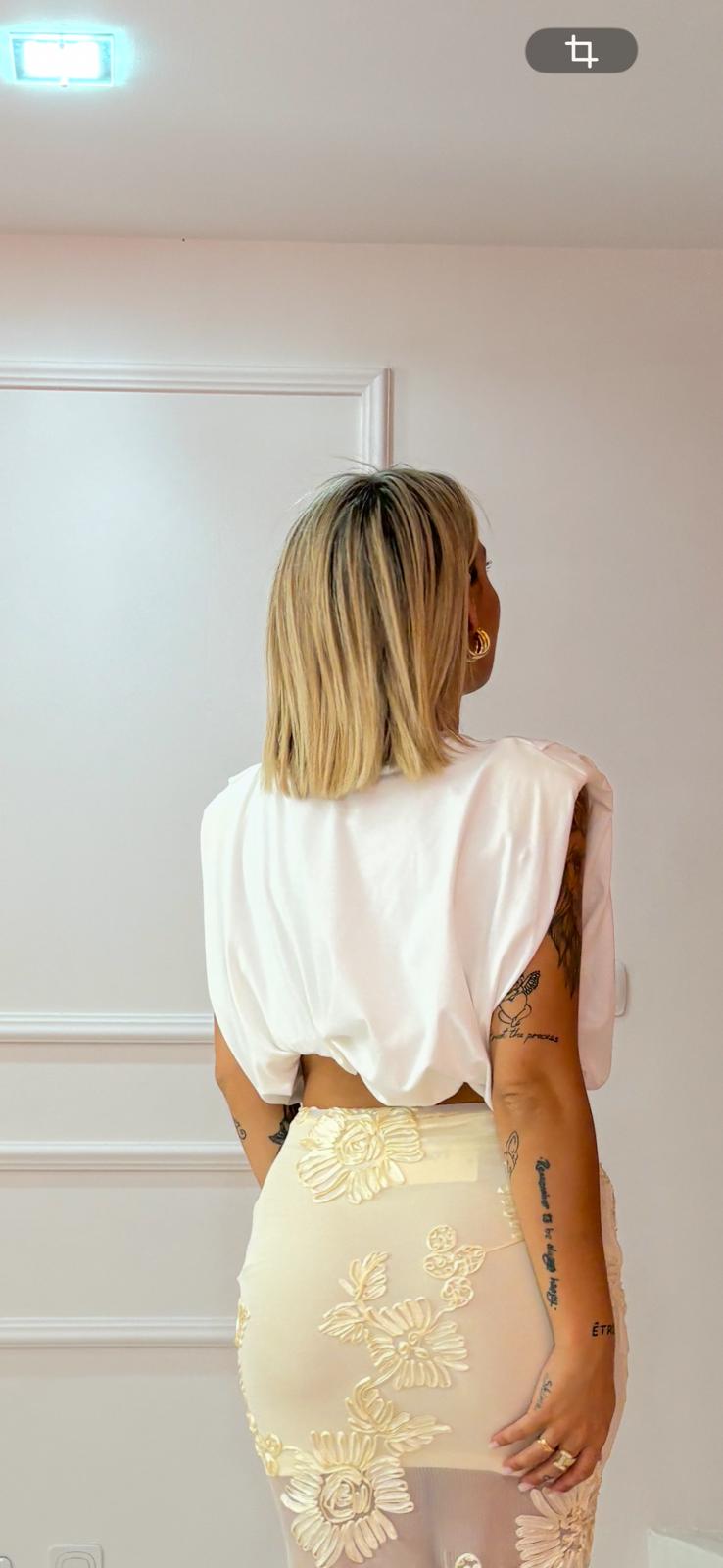 T-SHIRT MERSIA BIANCA BY LUMINA