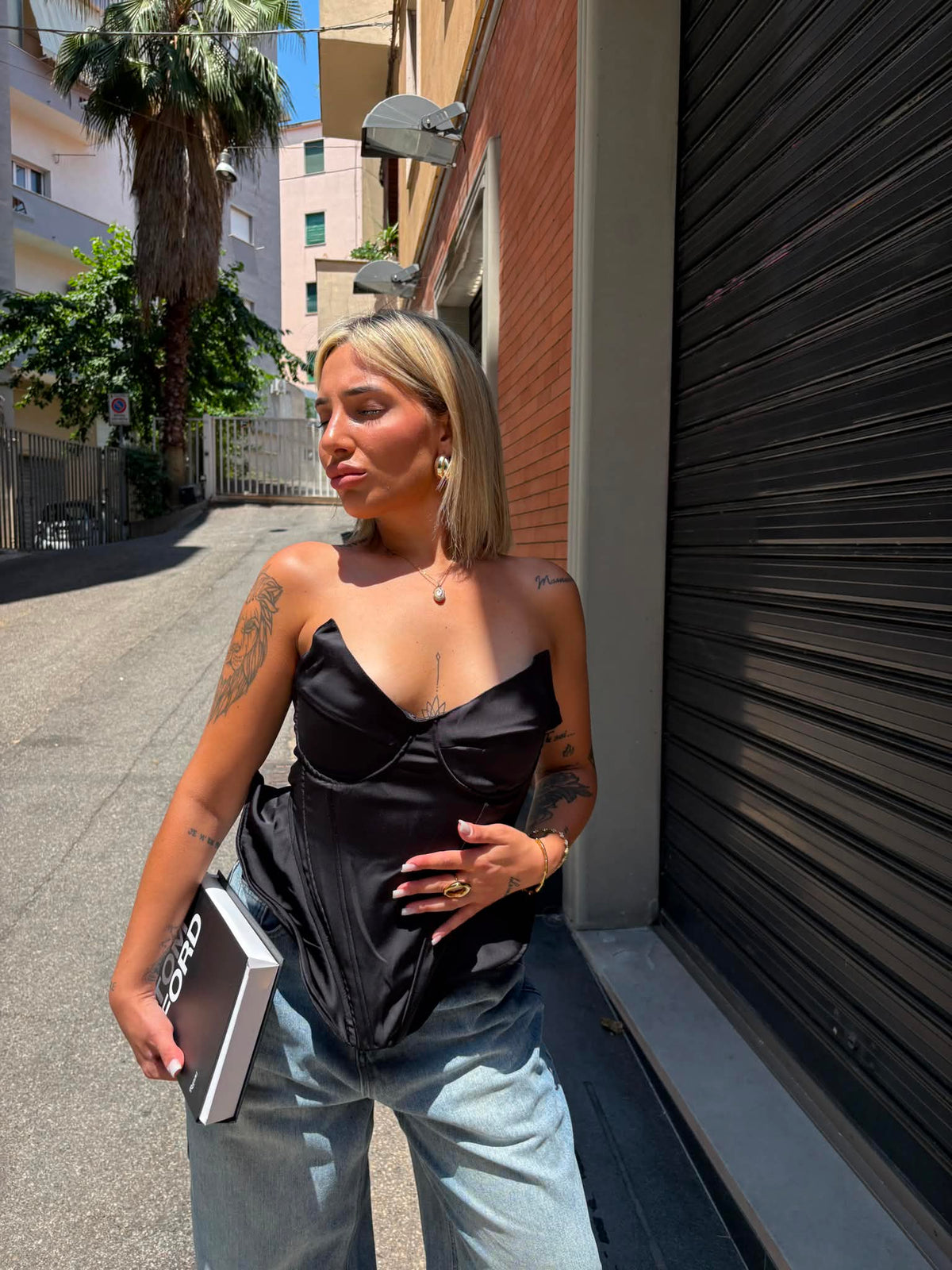 TOP CORSETTO BY MOCHY