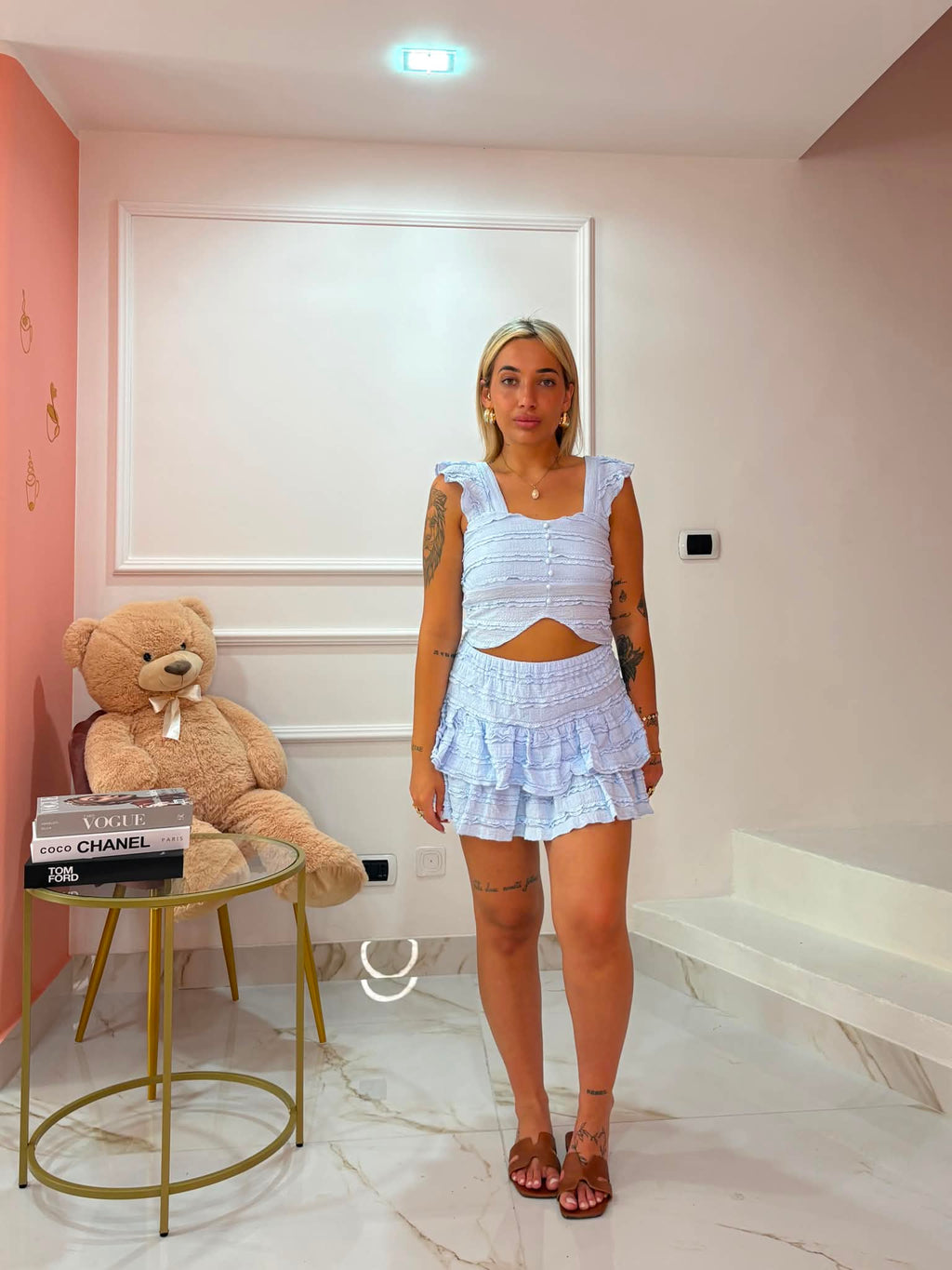 COORD SET MARY AZZURRO