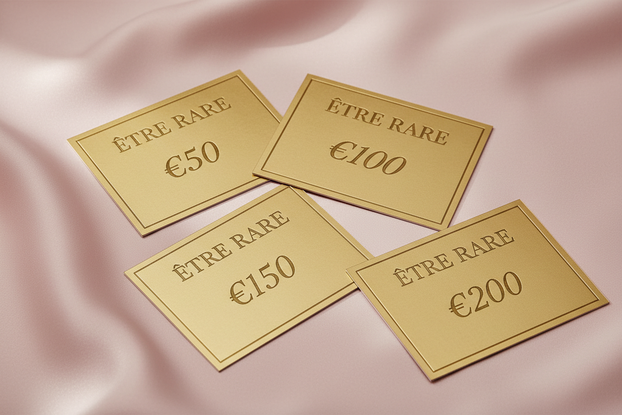 Carta Regalo ÊTRE RARE - €50 €100 €150 €200